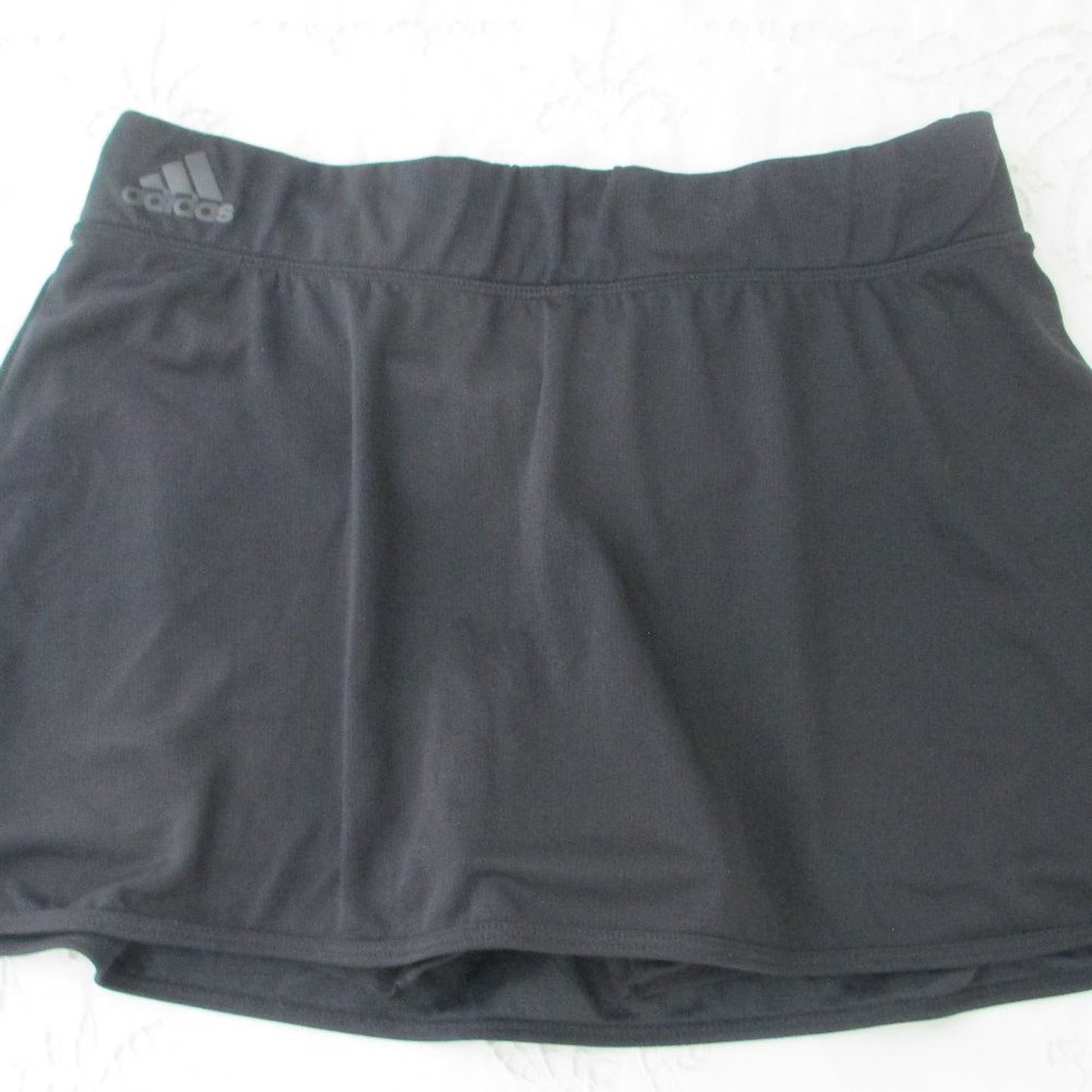 Adidas Black Running Active wear Skort
